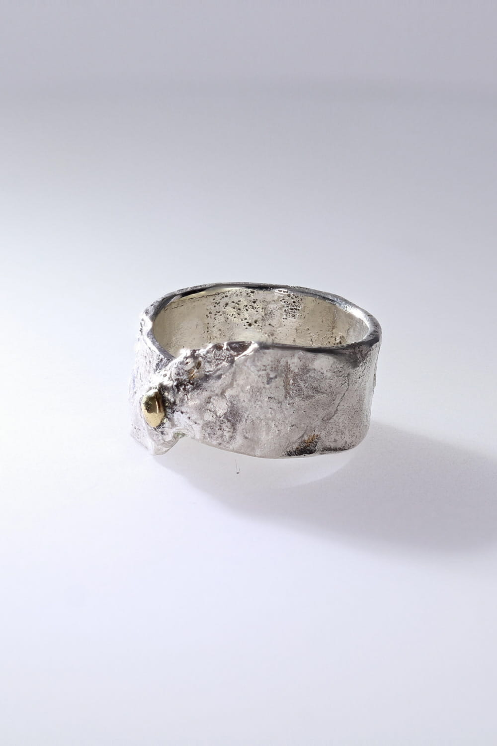 Mine Gold Melt Ring