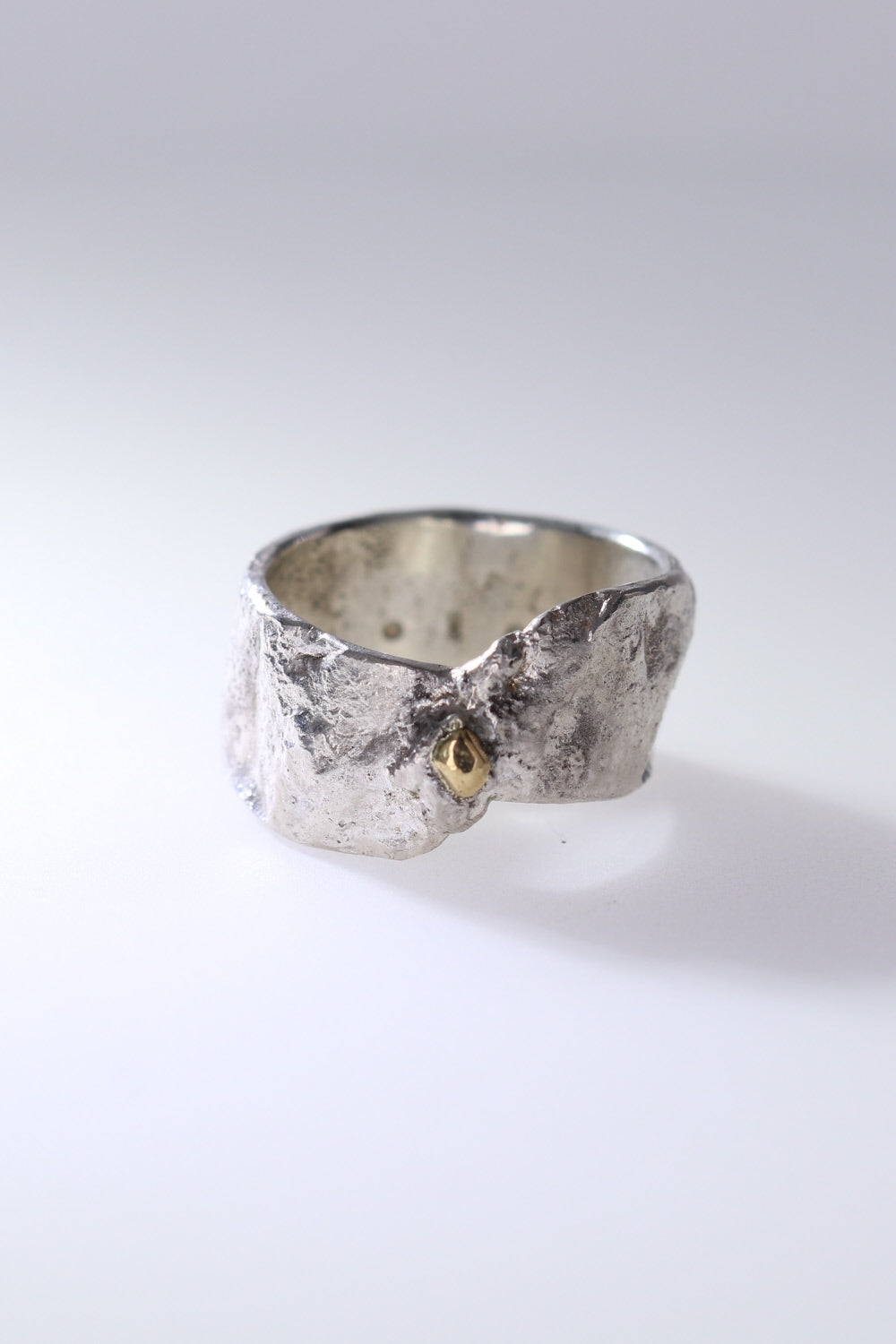 Mine Gold Melt Ring