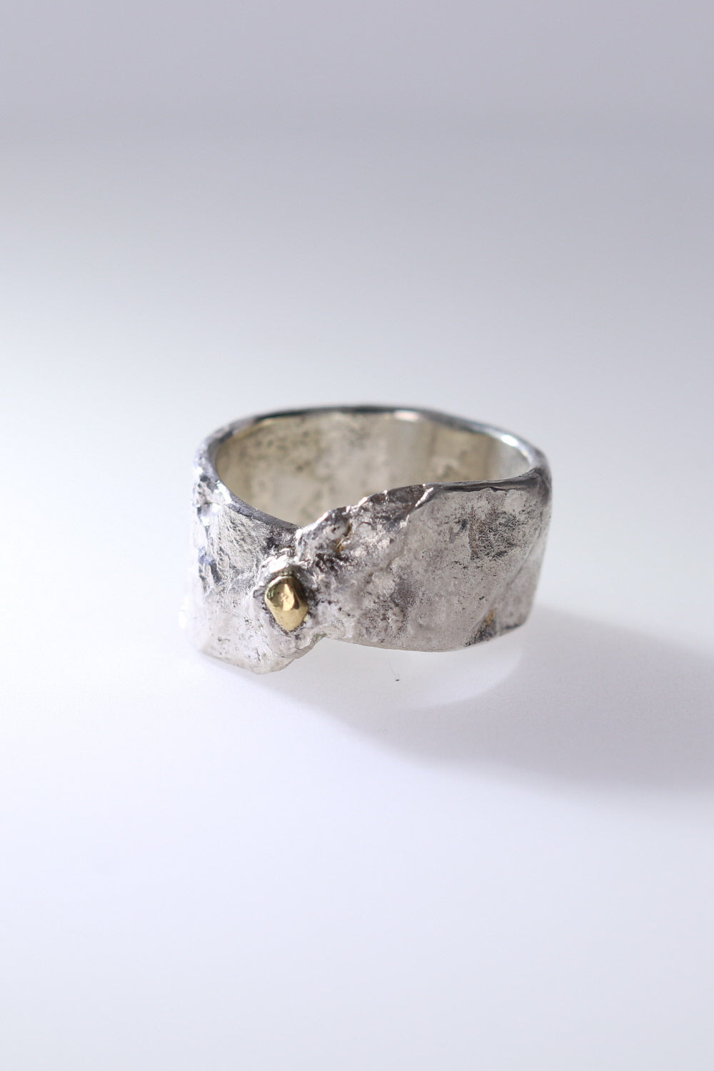 Mine Gold Melt Ring
