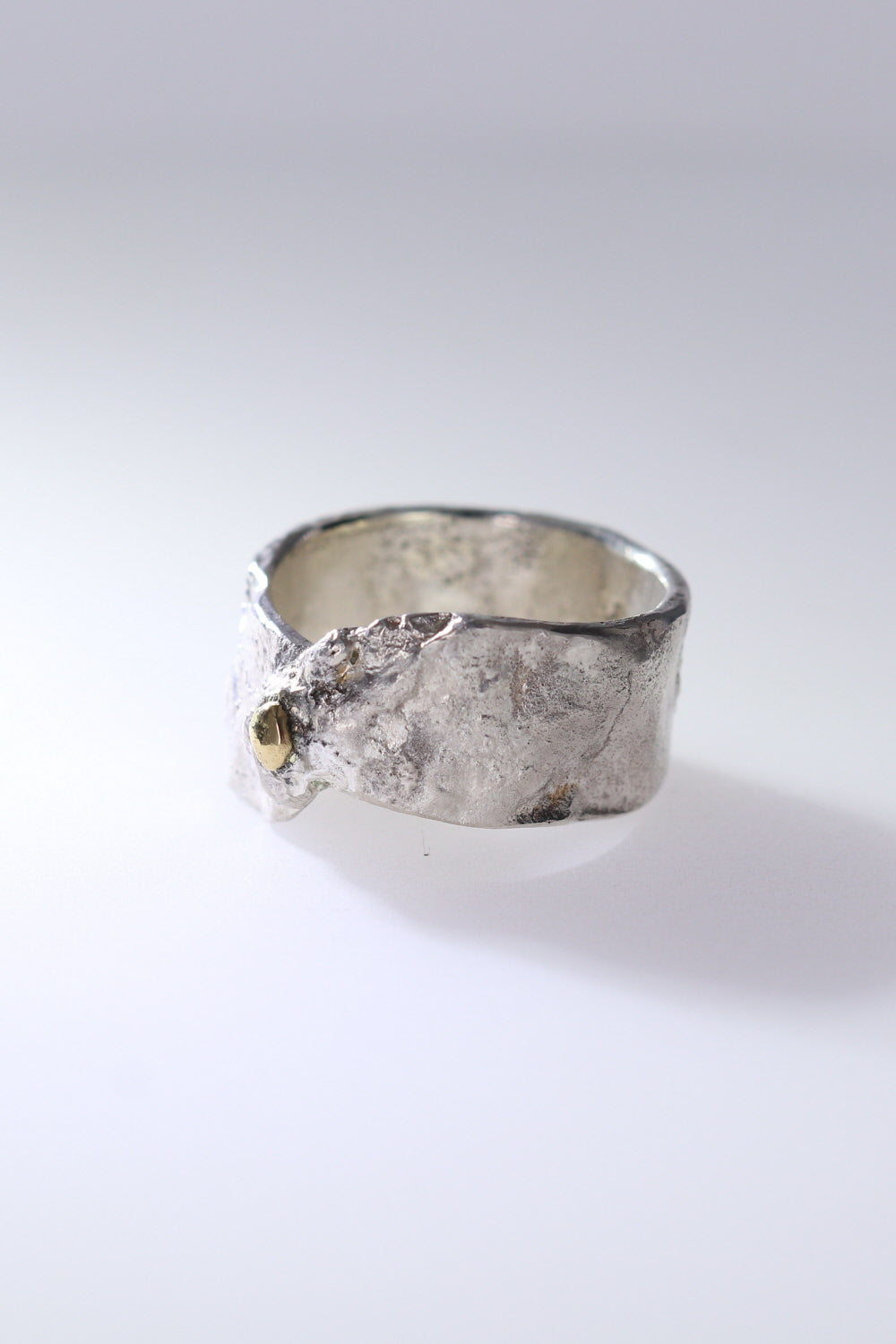 Mine Gold Melt Ring