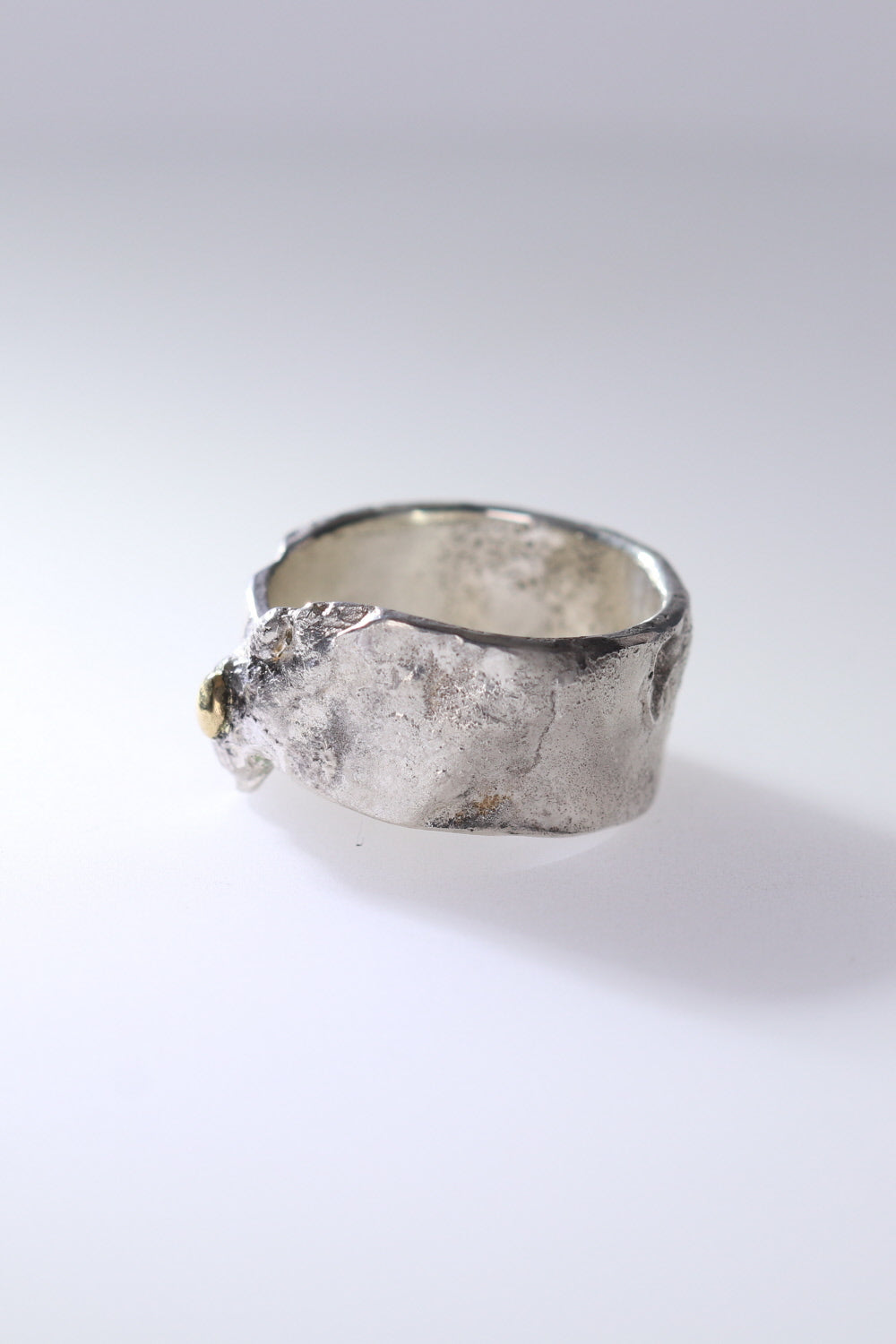 Mine Gold Melt Ring