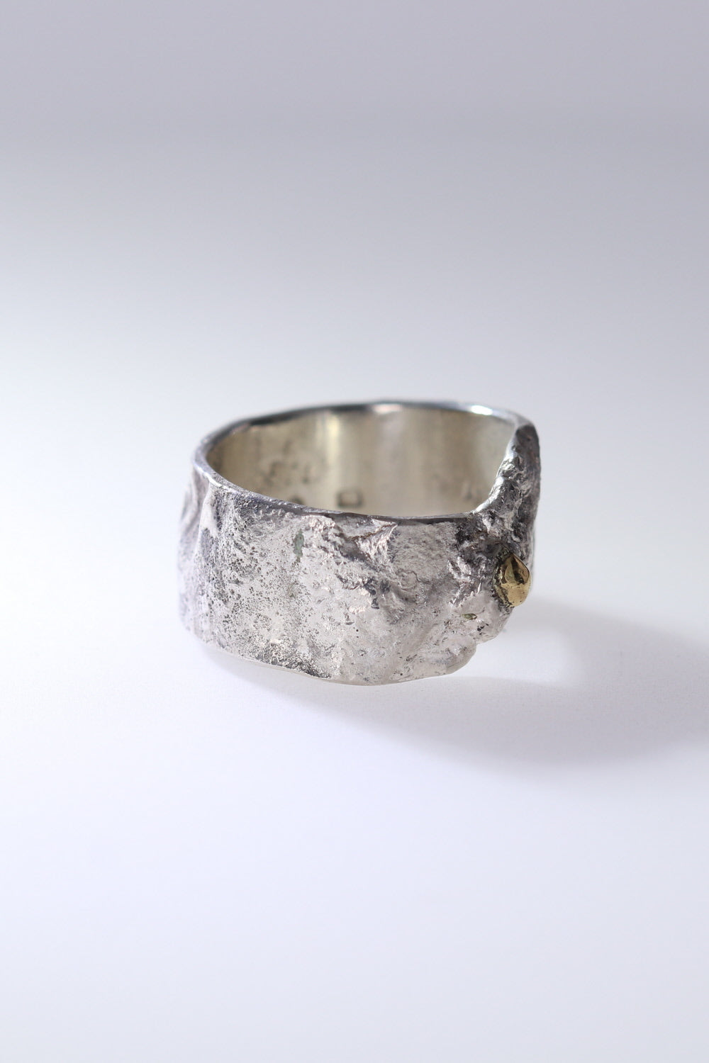 Mine Gold Melt Ring