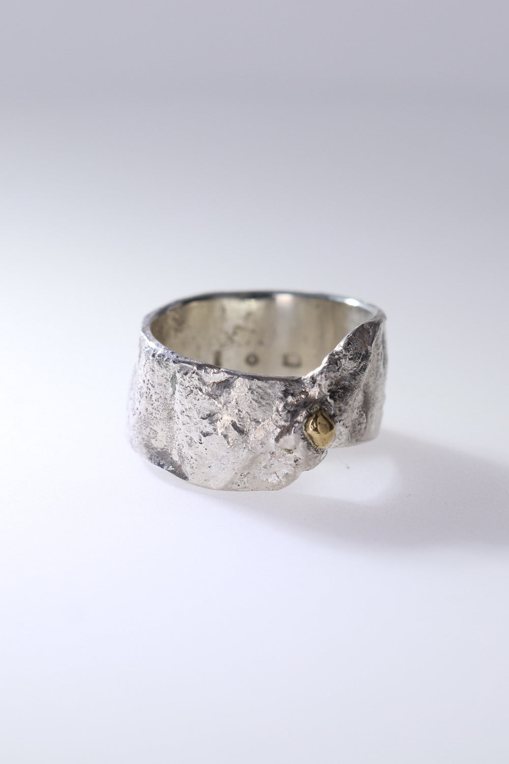 Mine Gold Melt Ring