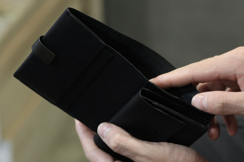Minimal folded wallet − Flex −