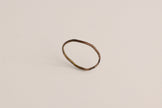 K10 Copper gold  1mm Warp narrow ring