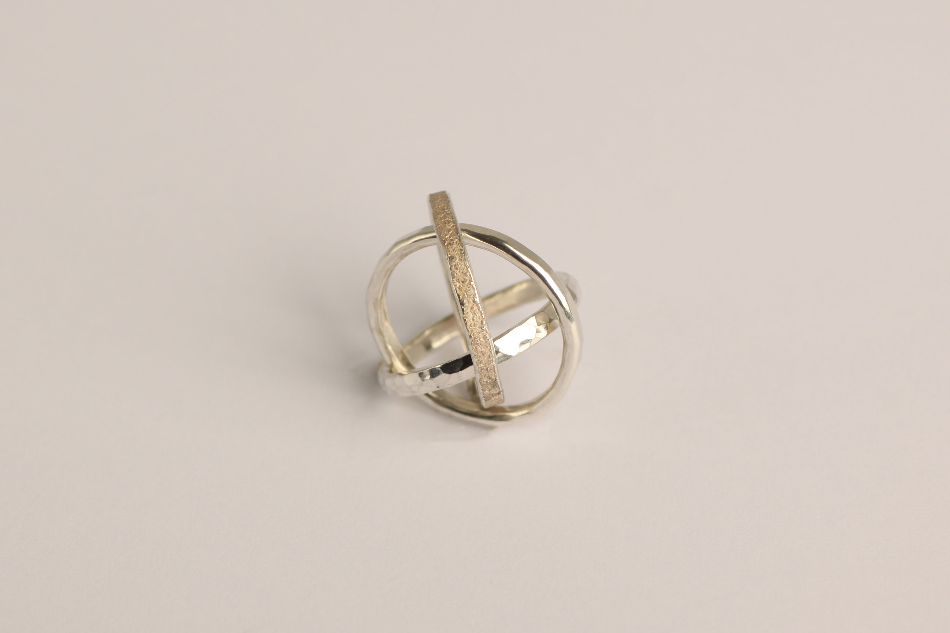 Triple Texture Ring