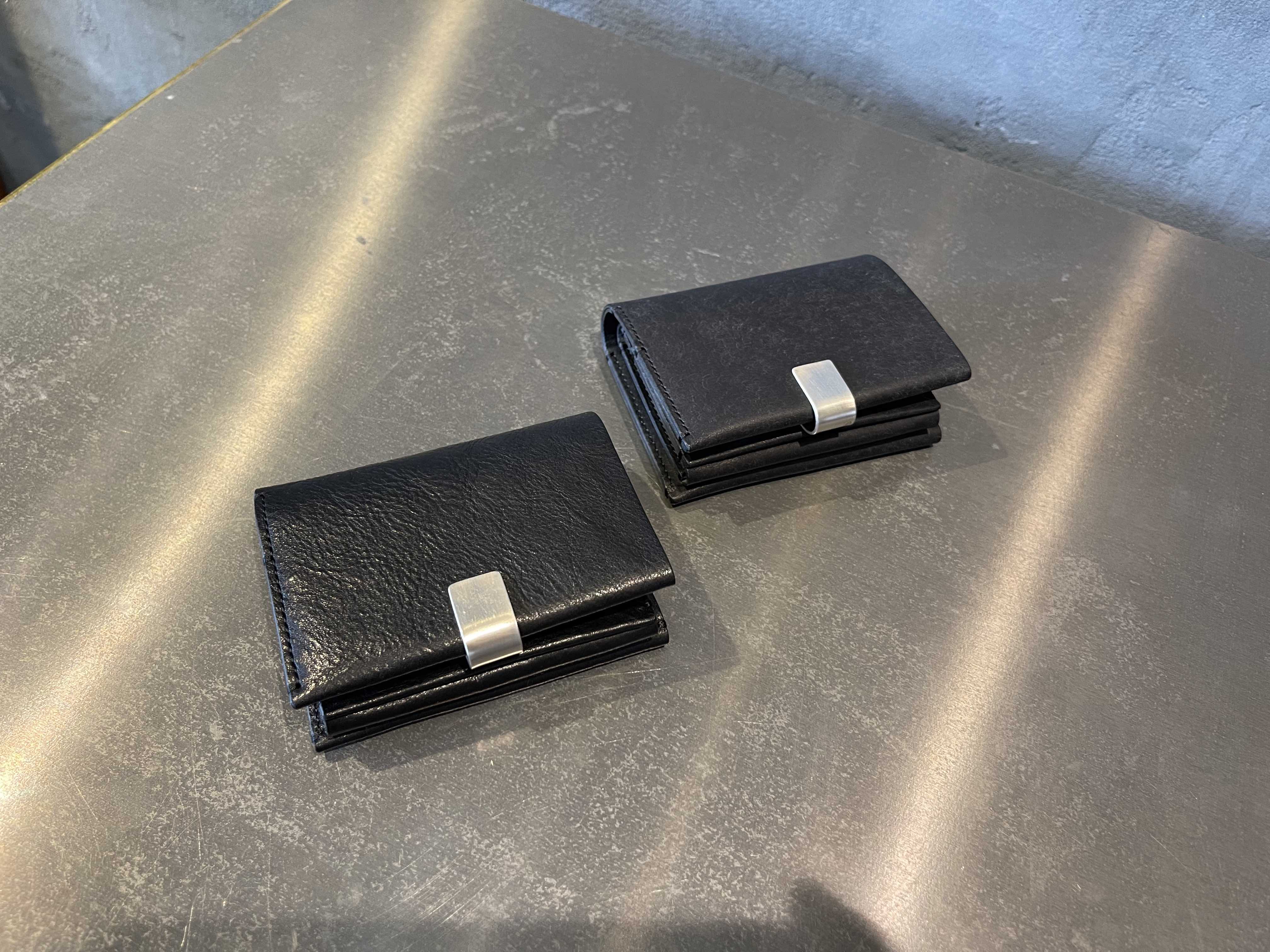 Minimal folded wallet Exclusive Silver 950 Hook