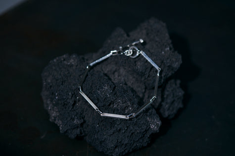 Rectangle chain bracelet   [ io-02-080  ]