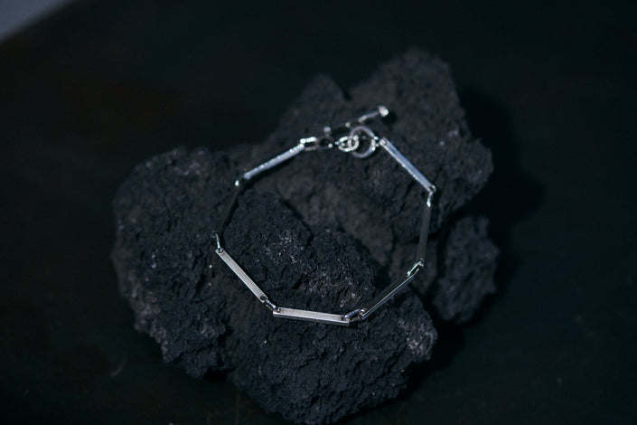 Rectangle chain bracelet