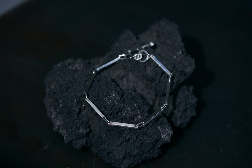 Rectangle chain bracelet