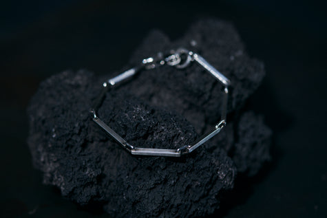 Rectangle chain bracelet   [ io-02-080  ]