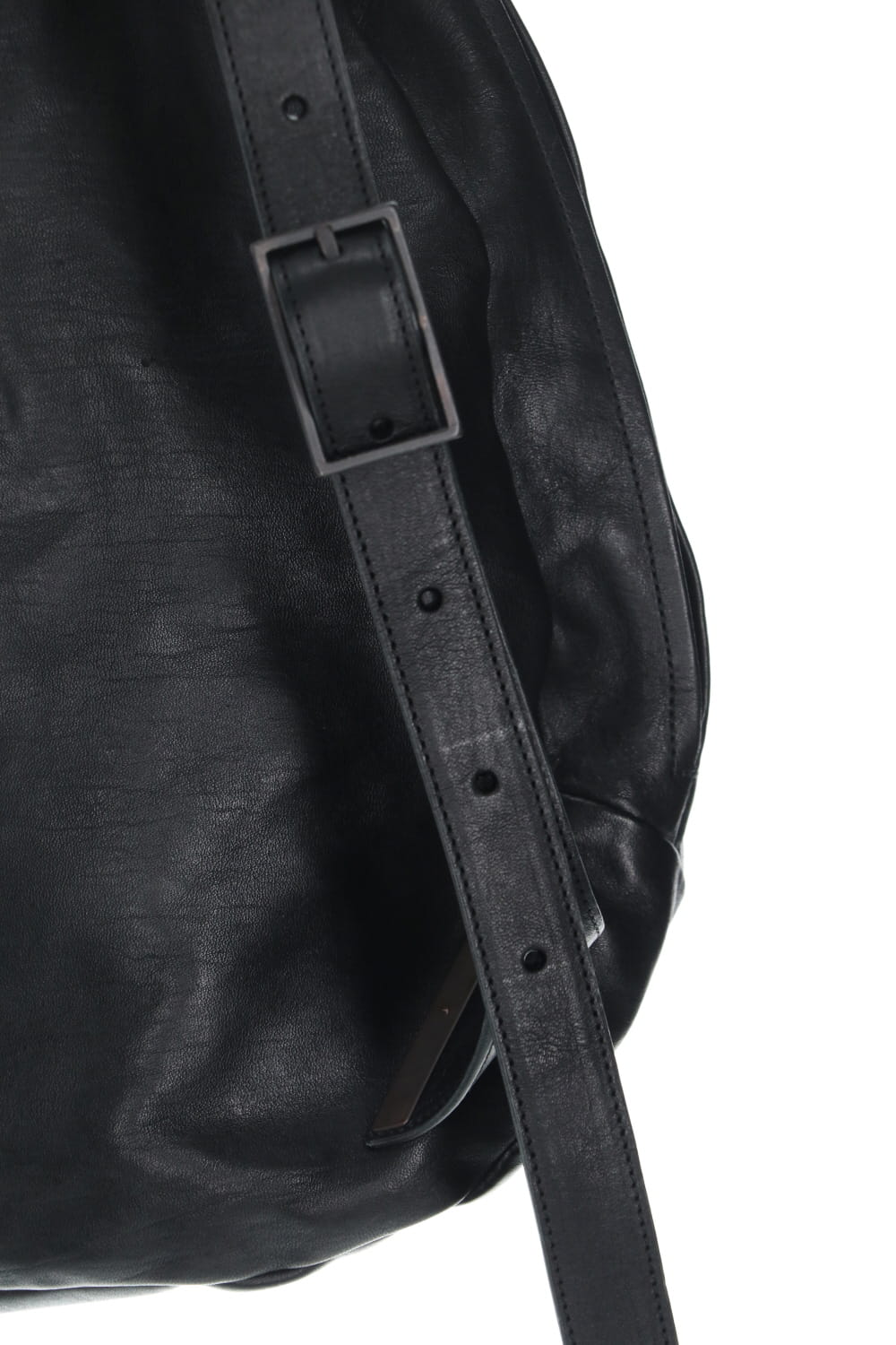 One Shoulder Leather Body Bag ( Right )