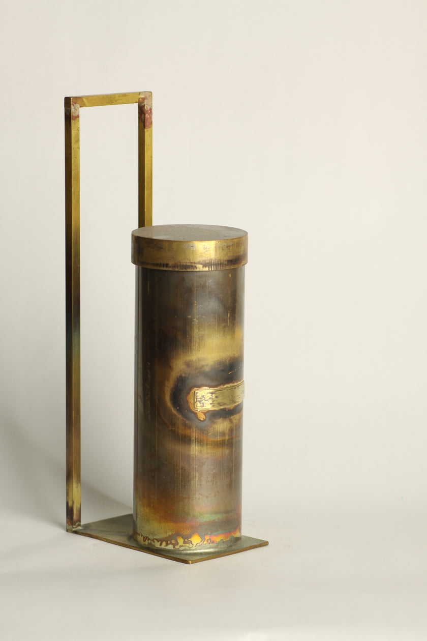 Flame cylinder flower vase φ60