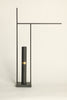 Flame cylinder flower vase
