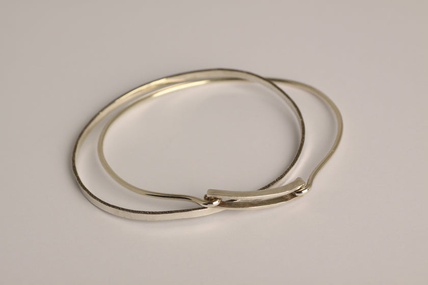 Double loop bangle