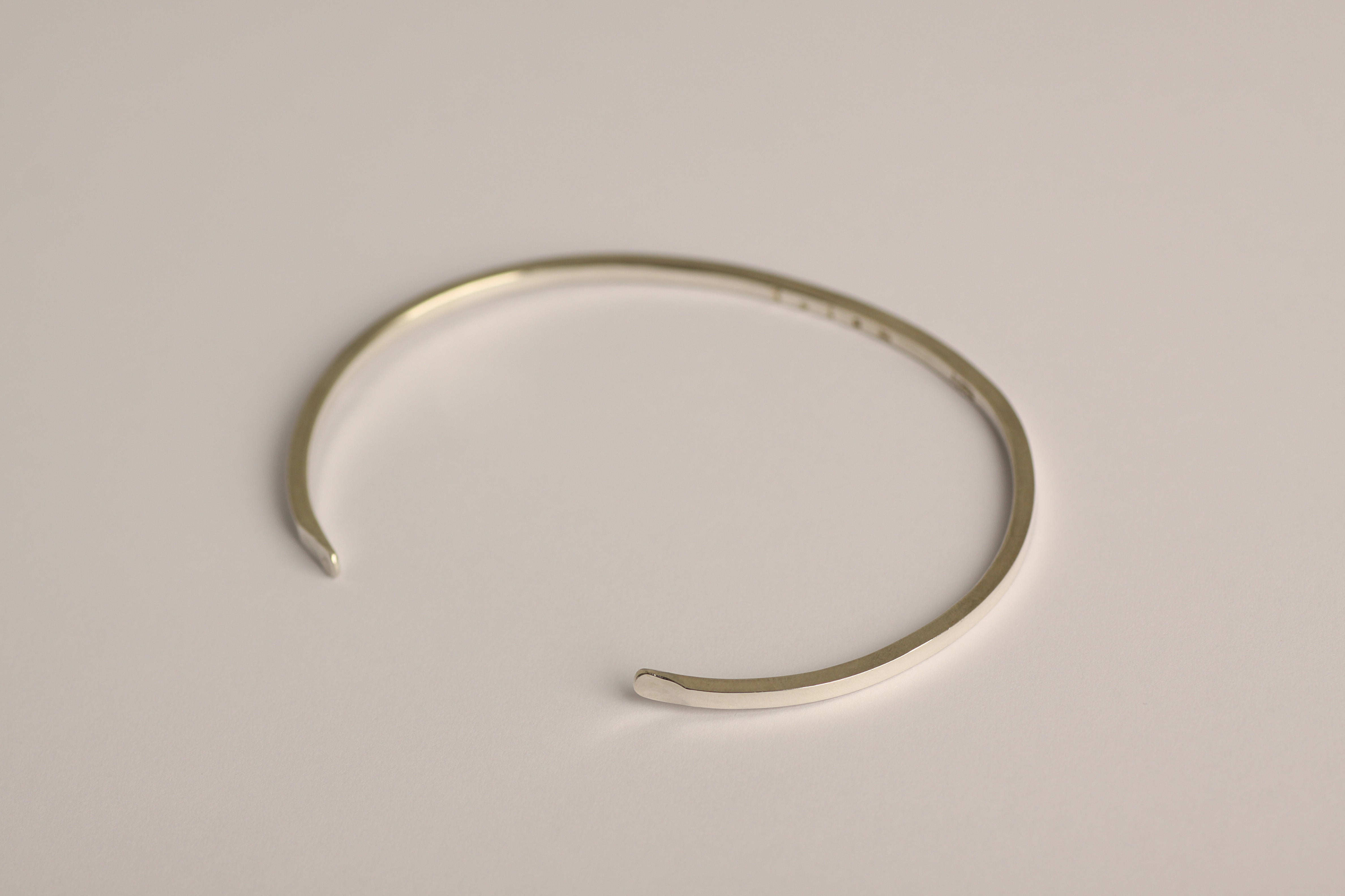 Narrow 2mm wide Bangle