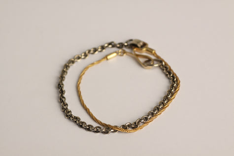 Double Layer Chain Bracelet　[  io-02-146 B  ]