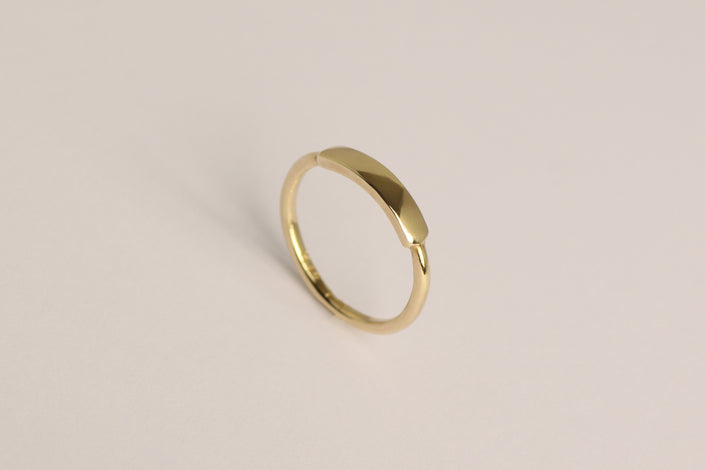 Rectangle Plate Ring    [ io-01-550  ]