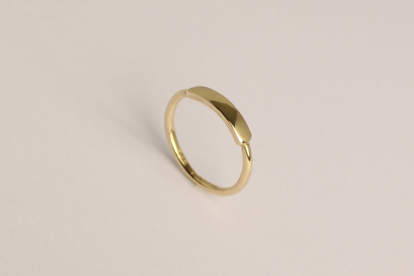 Rectangle Plate Ring    [ io-01-550  ]