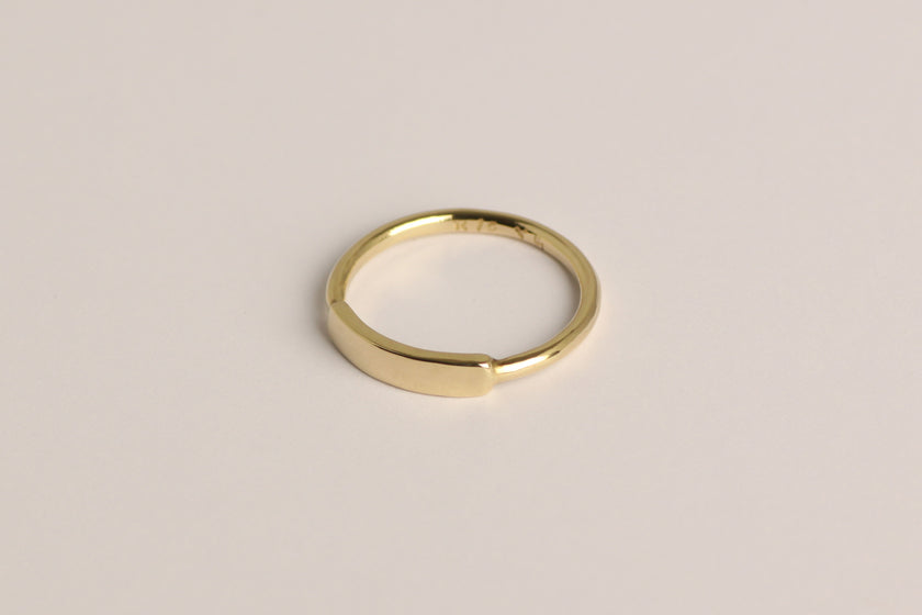 Rectangle Plate Ring    [ io-01-550  ]